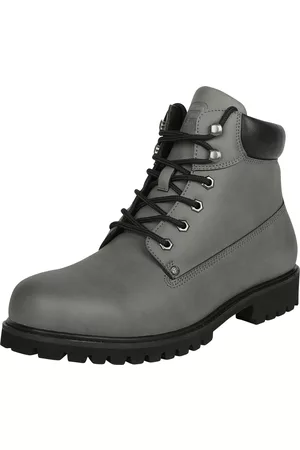 EMP Botas de - Botas grises para anudar - EU41 - para Hombre