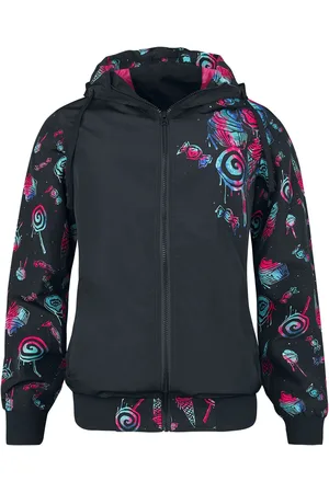 Full Volume Chaqueta entre-tiempo de - Chaqueta entretiempo oversized con estampado de dulces - XS M - para Mujer