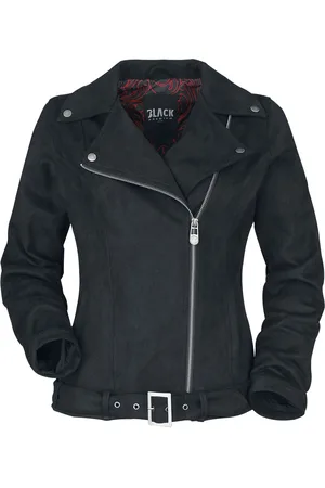 EMP Chaqueta imitación cuero de - Chaqueta de suede artificial - S XXL - para Mujer