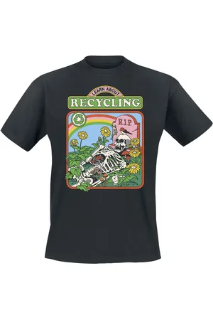 Steven Rhodes Camiseta Fun de - Learn About Recycling - S 4XL - para Hombre