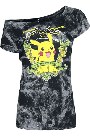 Pokemon Camiseta gaming de - Pikachu - Trainer - M XL - para Mujer