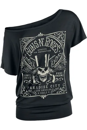 Guns N´Roses Camiseta de - Paradise City Label - S 5XL - para Mujer