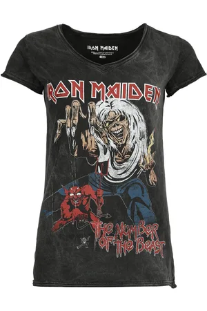 Iron Maiden Camiseta de - The Number Of The Beast - S 4XL - para Mujer