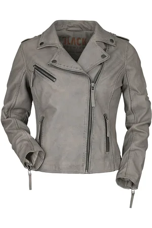 EMP Chaqueta de Cuero de - All Over The Road - M - para Mujer