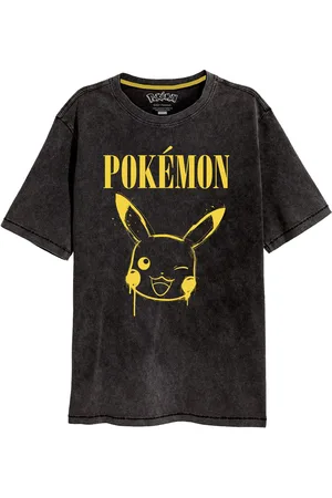 Pokemon Camiseta gaming de - Pikachu Graffitti - S XXL - para Hombre