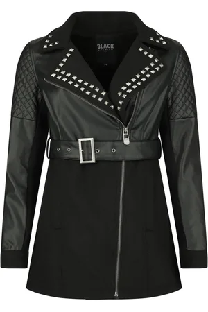 EMP Chaqueta entre-tiempo de - Chaqueta de piel imitación - M L - para Mujer