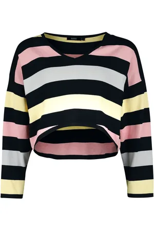 Banned Alternative Jersey de punto de - Nana striped - L XL - para Mujer