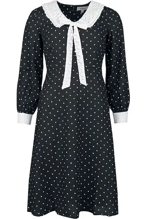 Timeless London Vestidos de longitud media Rockabilly de - Bow-front - XS S - para Mujer