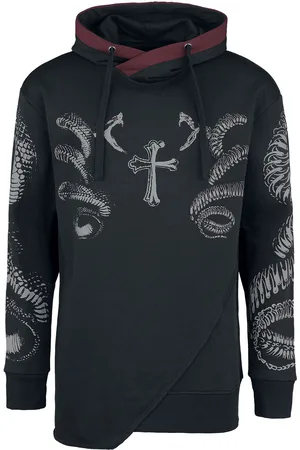 EMP Sudadera con capucha de - Snake - S L - para Hombre