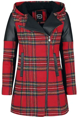 EMP Chaqueta entre-tiempo de - Chaqueta entretiempo estilo biker - M - para Mujer