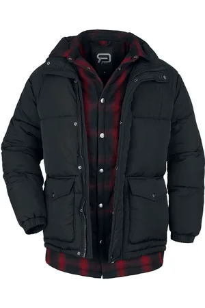 EMP Chaqueta de Invierno de - Chaqueta efecto doble capa - S M - para Hombre