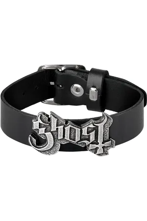 Ghost Pulsera de Cuero de - Logo - para Hombre