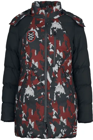 Rock Rebel Chaqueta de Invierno de - Camouflage winter - S XXL - para Mujer