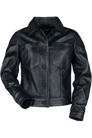 Chaquetas. Cazadoras Louis vuitton Negro talla 50 FR de en Cuero