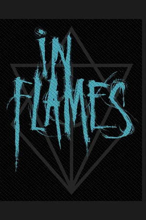 IN FLAMES Parche de - Scratched Logo - para