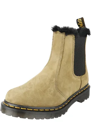 Dr. Martens Botas de - 2976 Leonore - Dms Olive Buffbuck - EU36 EU38 - para Mujer
