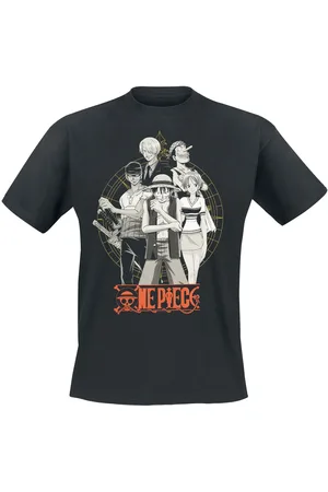 Onepiece Camiseta Anime de - - Group - S XXL - para Hombre