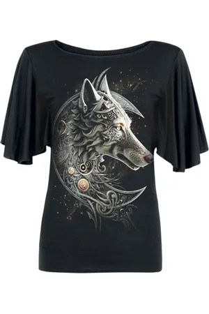 Spiral Camiseta Gótico de - Celtic Wolf - S 3XL - para Mujer