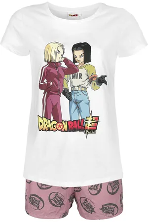 Dragon Ball Pijama gaming de - Super - Androids - L 3XL - para Mujer