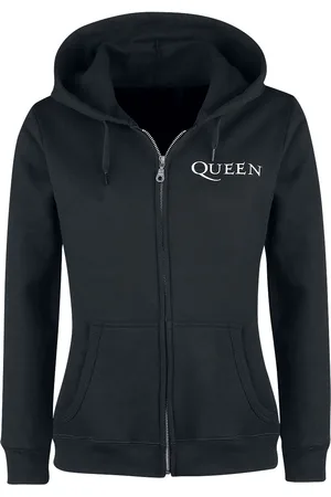 Queen Capucha con cremallera de - Crest Vintage - L - para Mujer