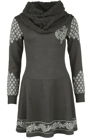 Juego de Tronos Vestidos de longitud media de - House Of The Dragon - Dragon - S - para Mujer