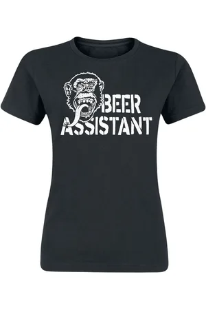 Gas Monkey Garage Camiseta Rockabilly de - Beer Assistant - M L - para Mujer