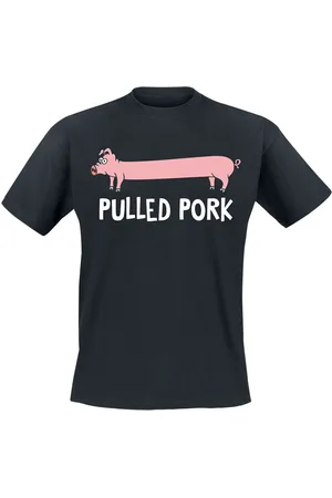 Tierisch Camiseta Fun de - Pulled Pork - M 3XL - para Hombre