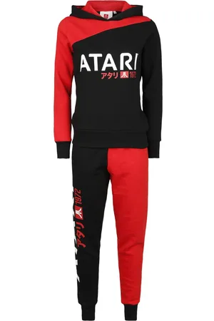 Atari Chándal gaming de - Red Black - Color Patchwork - XS XXL - para Mujer