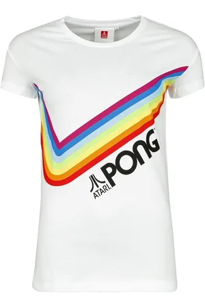Atari Camiseta gaming de - Pong - Pride Rainbow - S 3XL - para Mujer