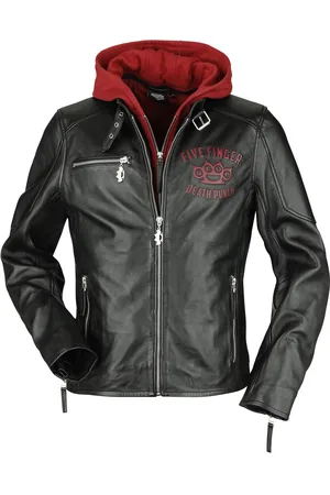 Five Finger Death Punch Chaqueta de Cuero de - EMP Signature Collection - S 3XL - para Hombre