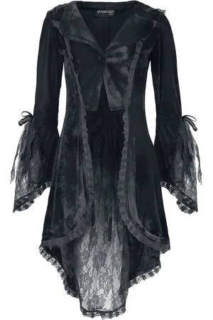Gothicana Cárdigan Gótico de - Velvet cardigan - S XXL - para Mujer