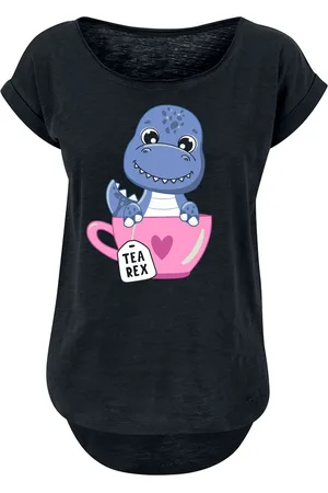Tierisch Camiseta Fun de - Tea Rex - S 3XL - para Mujer