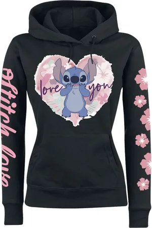 Disney Sudadera con capucha Disney de - Love You - S XXL - para Mujer