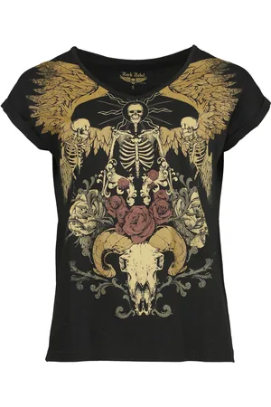 Rock Rebel Camiseta de - S XXL - para Mujer