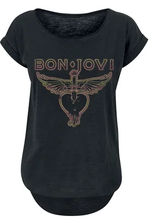 Bon Jovi Camiseta de - Heart & Dagger Outline - S 3XL - para Mujer