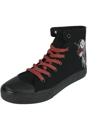 EMP Deportivas Altas de - Rose and Skull - EU37 EU40 - para Mujer