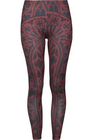 Gothicana Leggins Gótico de - Leggins con adornos - S - para Mujer