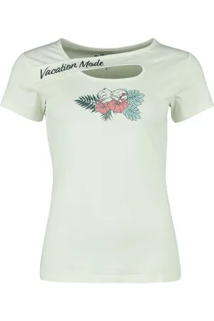 Disney Camiseta Disney de - Stitch - Flowers - S XXL - para Mujer