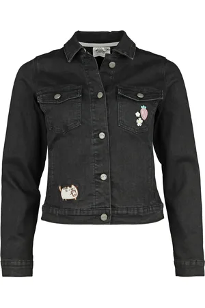 Pusheen Chaqueta Tejana de - Strawberry - S XXL - para Mujer