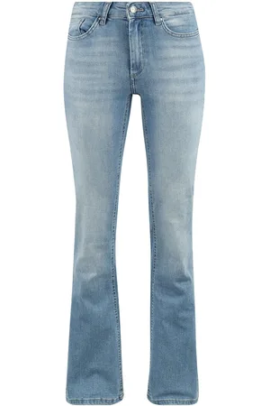 ONLY Tejanos de - Onlblush Mid Flared DNM TAI467 - W26L32 W34L32 - para Mujer