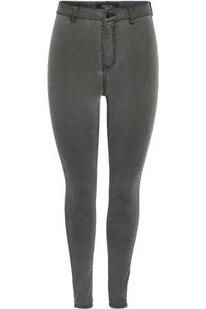 Noisy May Tejanos de - NMElla Super HW Jeans - W26L30 W30L30 - para Mujer