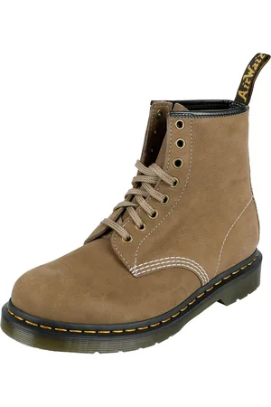 Dr. Martens Botas Moteras de - 1460 - Savannah Tan Tumbled - EU36 - para