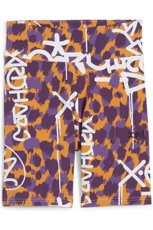 PUMA Leggins de - X X-GIRL AOP Short Tights 7 - L - para Mujer