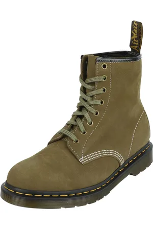 Dr. Martens Botas de - 1460 - Muted OliveTumbled - EU36 EU38 - para