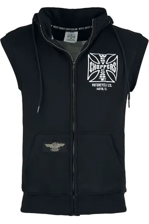 WEST COAST Chaleco de - WCC OG ATX Sleeveless Zip - S 4XL - para Hombre