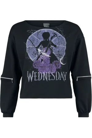 Wednesday Sudadera Gótico de - Sharp Edged - M XXL - para Mujer
