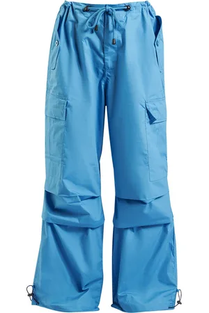 Hell Bunny Pantalones Cargo de - Nickel Trousers - XS L - para Mujer