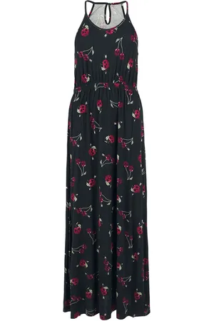 Rock Rebel Vestido largo de - Cheyy Skull Allover - S XXL - para Mujer