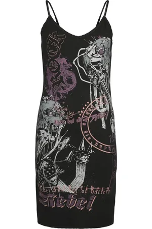 Rock Rebel Vestido Corto de - S XXL - para Mujer