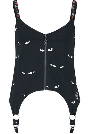 Gothicana Top Gótico de - Gothicana X Emily The Strange Top - S XXL - para Mujer